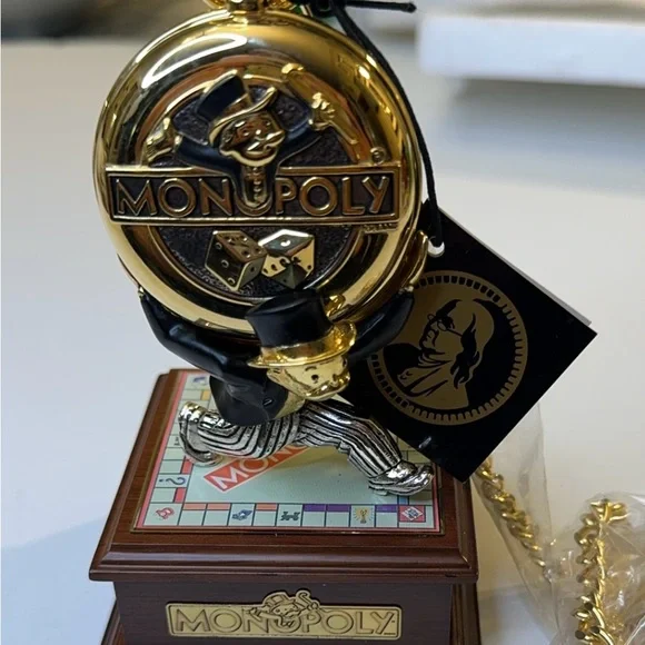 Franklin Mint Accessories Franklin Mint Monopoly Pocket Watch - Main Image